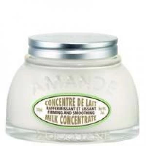 image of L'Occitane Almond Firming And Smoothing Milk Concentrate Body Cream 200ml