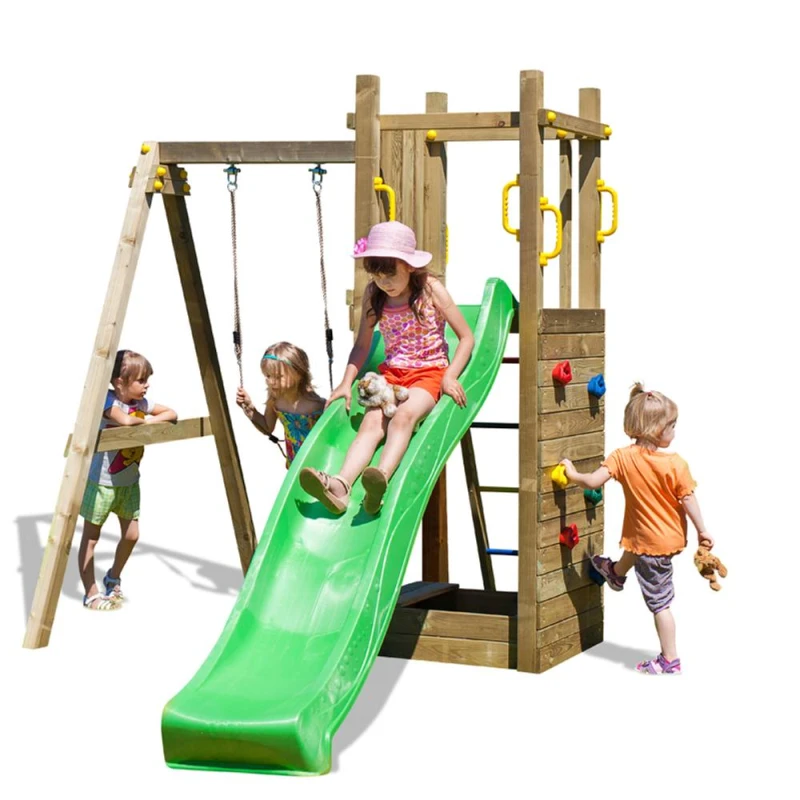 Image of Shire Rumble Ridge Rock Wall w/ single swing PCFG03245PK-1AA