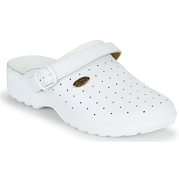 image of Scholl CLOG RACY mens Clogs (Shoes) in White,8,9,9.5,10.5