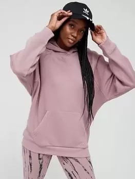 Image of adidas All Season Boyfriend Hoodie - Light Red, Light Red Size M Women