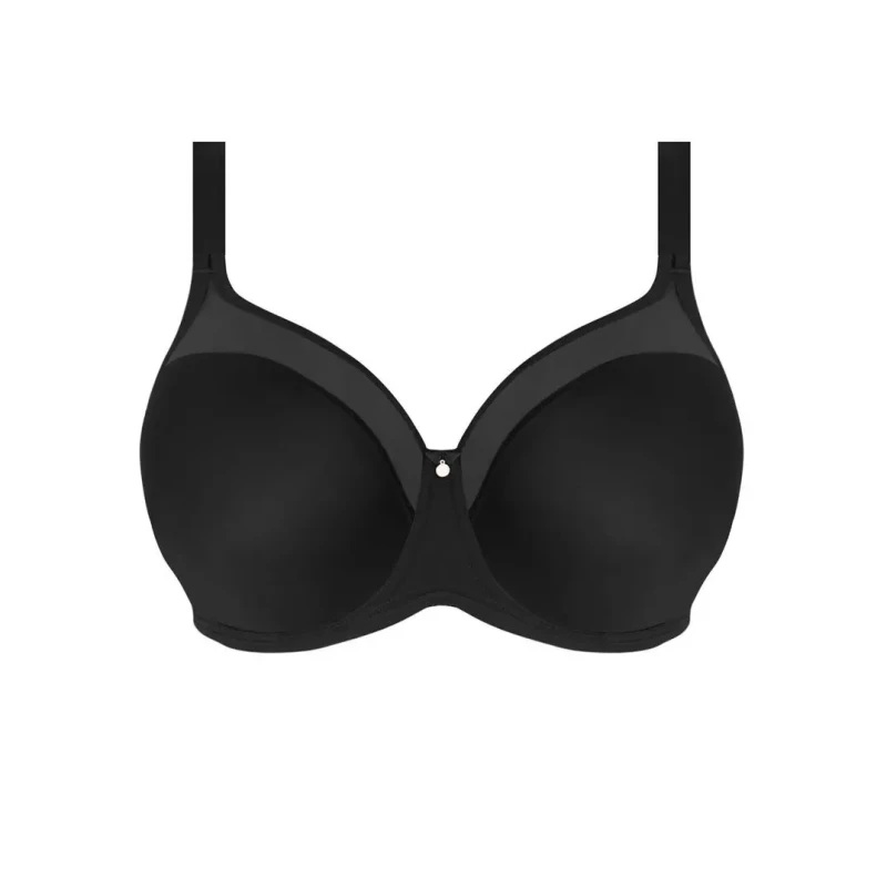 Image of Elomi Womens non-padded underwired molded bra Elomi Smooth Noir Female 85J