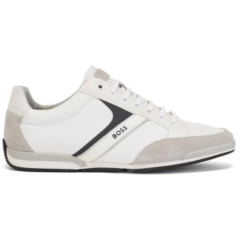 Image of BOSS Saturn Mesh Trainers - White