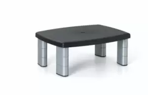 Image of 3M Black/Silver Adjustable Monitor Support Stand