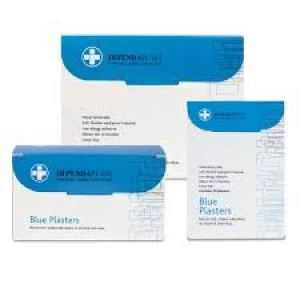 image of reliance medical Blue Food Plasters For Fingertips