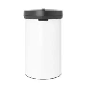 Image of Brabantia Big Bin 60 Litre White/Dark Grey Lid