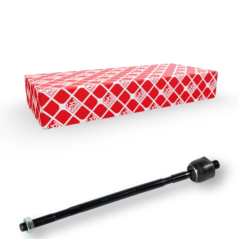 Image of FEBI BILSTEIN 27925 Inner Tie Rod OE Turbo NEW, Front axle both sides, with counter nut Inner Tie Rod (51)