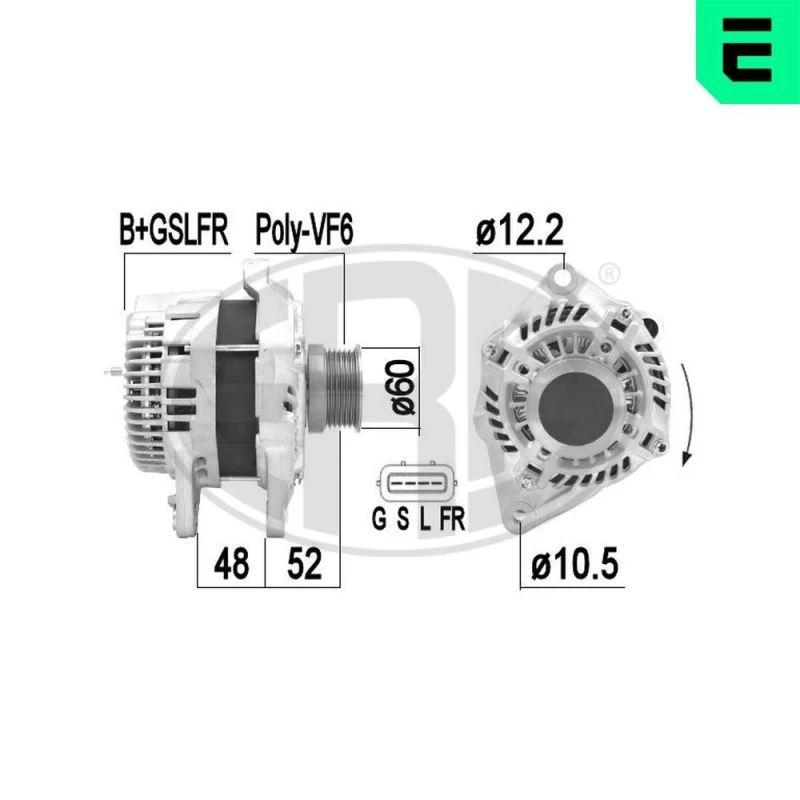 Image of ERA Alternator ERA 209382A