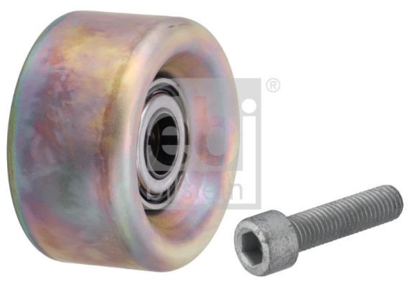 Image of Deflection / guide pulley, V-ribbed belt FEBI BILSTEIN 1003801