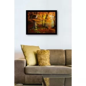 Image of SC0350 Multicolor Decorative Framed MDF Painting