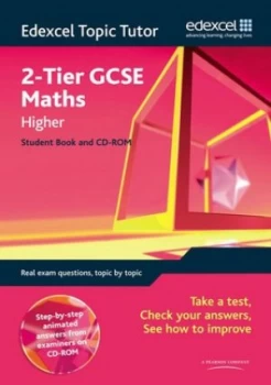 Image of Edexcel Topic Tutor 2-Tier Gcse Maths Higher Student Book and Cd-Rom Book