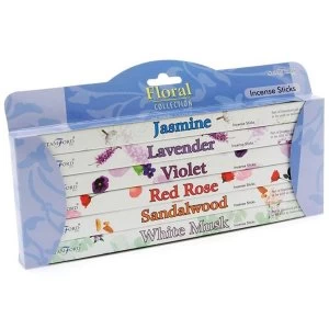 image of Floral (Pack Of 6) Stamford Incense Gift Pack