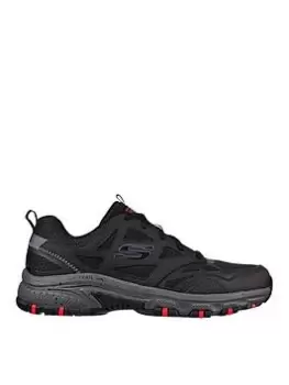 Image of Skechers 237265w - Hillcrest Wide Fit Trainer, Black/Charcoal, Size 11, Men
