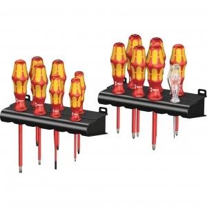 Image of Wera Big Pack 14 Piece VDE Insulated Screwdriver Set