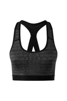 image of Performance Animal Printed Medium Impact Sports Bra