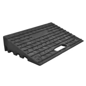 image of Pair of Rubber Kerb Ramps - 100 x 490 x 310mm