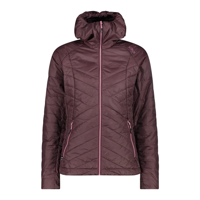 Image of Hooded Puffer Jacket CMP Marron Female S