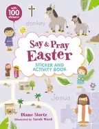Image of say and pray bible easter sticker and activity book