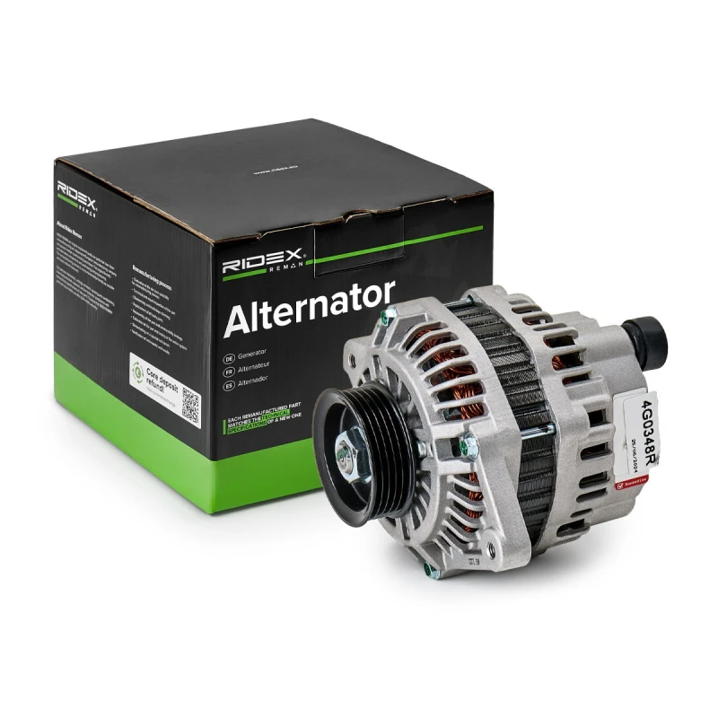 Image of Alternator RIDEX REMAN 4G0348R