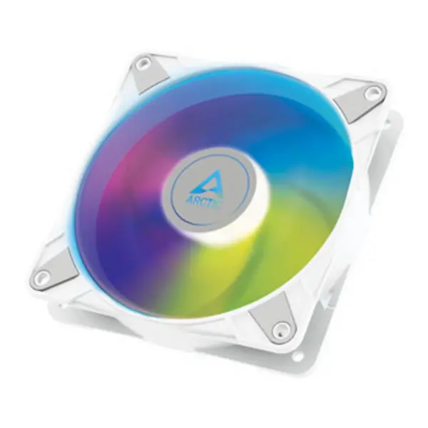 image of ARCTIC P12 PWM PST A-RGB 0dB - Semi-Passive 120 mm Fan with Digital A-RGB in white