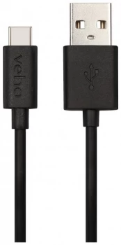 Image of Veho VCL 002 C 20CM 20cm USB A to USB C Cable