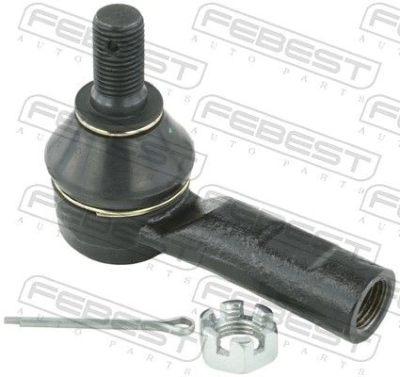 Image of FEBEST 0121-GGN15 Track rod end Front Axle Tie Rod End (914)