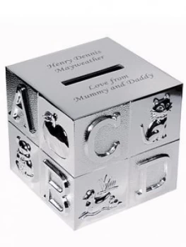 image of Personalised Abc Money Box