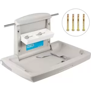 Image of Baby Changing Station, Wall Mounted Baby Changing Table, Diapers Commercial Gray