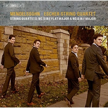 Image of Escher String Quartet - Mendelssohn: String Quartets No. 5 in E Flat Major & No. 6... CD