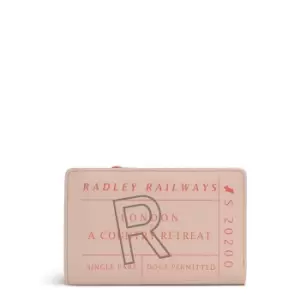 image of Radley Railway Print Purse - Pink