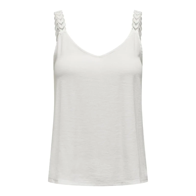 Image of Only Womens long-sleeved T-Shirt Only Tilde Blanc Female L