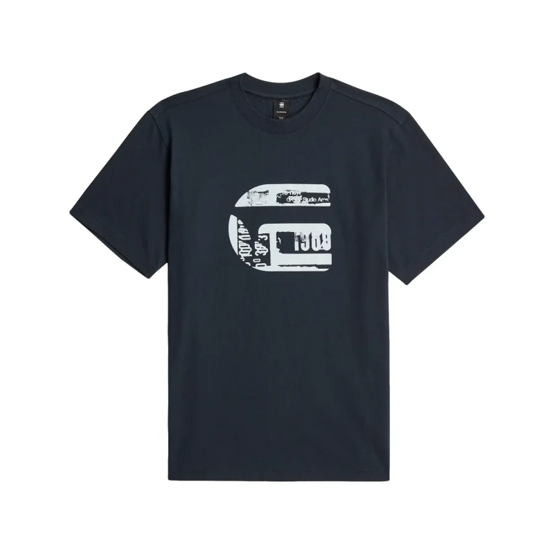 Image of G-Star T-Shirt G-Star Icon Graphic Bleu Male M