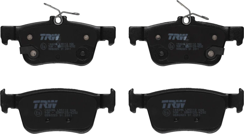 Image of Brake pad set TRW GDB2223