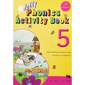 Image of Jolly Phonics Activity Book 5: in Precursive Letters (BE) by Sue Lloyd, Sara Wernham (Paperback, 2010)