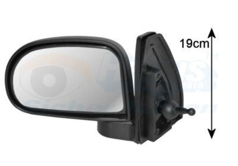 Image of VAN WEZEL Wing mirror VAN WEZEL 8202803