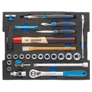 Image of Gedore Assortment Mechanic 26pcs in 2/2 L-BOXX 136 module