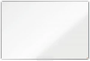 image of Nobo Premium Plus Enamel Magnetic Whiteboard 1800x1200mm