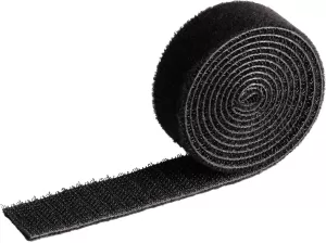 Image of Durable Velcro strap cable tie Cavoline Grip 20 Black