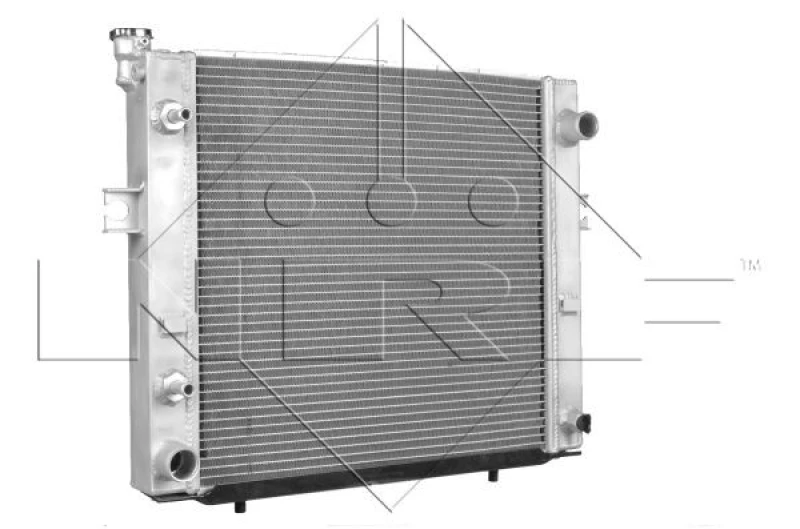 Image of NRF 507567 Engine radiator Brazed cooling fins, Aluminium Aluminium Radiator,engine cooling (470)