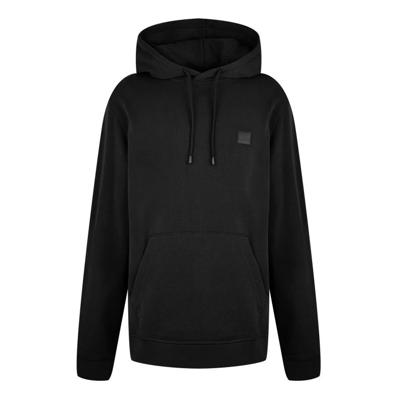 Image of Boss Wetalk Logo Patch Hoodie - Black XL