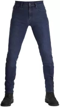 Image of Pando Moto Robby Cor SK Motorcycle Jeans, blue, Size 36, blue, Size 36