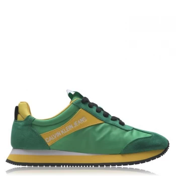Image of Calvin Klein Jeans Jill Trainers Ladies - Multi Green