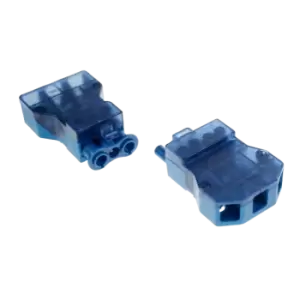 Image of Click Scolmore Essentials 20A 3 Pin Flow Fast-Fit Connector - CT103C