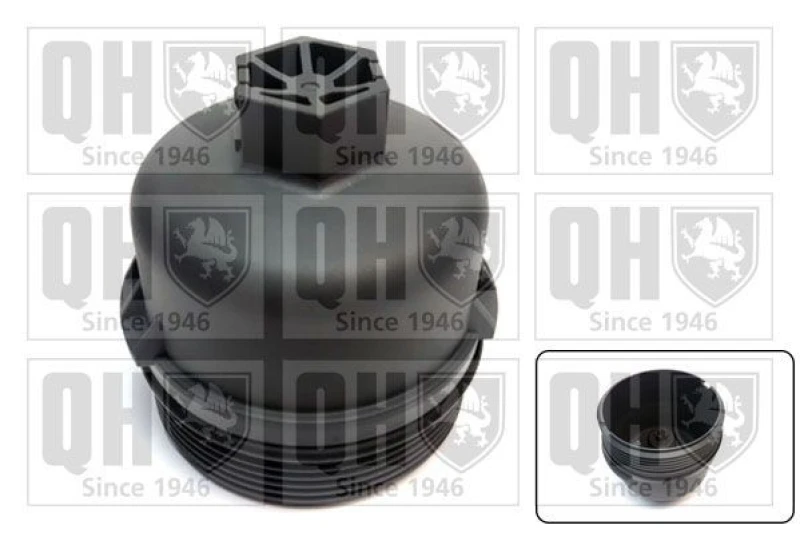 Image of QUINTON HAZELL Oil filter housing cap QUINTON HAZELL QOC1009