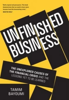 Image of Unfinished Business by Tamim Bayoumi Hardback