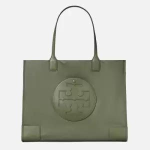 image of Tory Burch Womens Ella Tote Bag - Palm Leaf