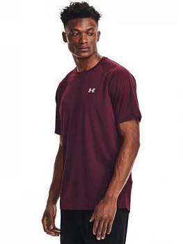 Image of Urban Armor Gear Training Tech 2.0 Short Sleeve - Burgundy Size XL Men