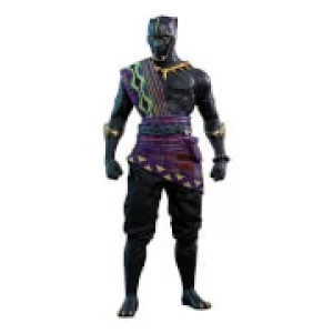 Image of Hot Toys Marvel Black Panther Movie Masterpiece Action Figure 1/6 T'Chaka 2018 Toy Fair Exclusive 31cm