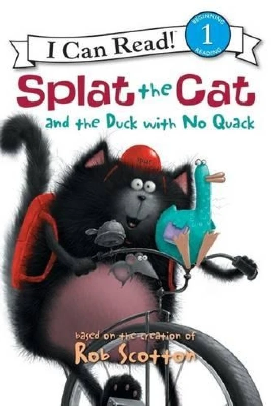 Image of Splat the Cat and the Duck with No Quack by Rob Scotton Paperback