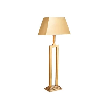 image of Interiors Bexton - 1 Light Table Lamp Solid Mellow Brass, E27