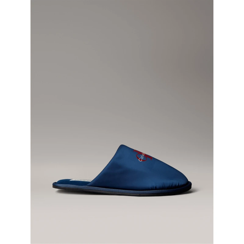 Image of Calvin Klein Mens CK Mono Mule Slippers Moonlit Ocean male 7 (41)